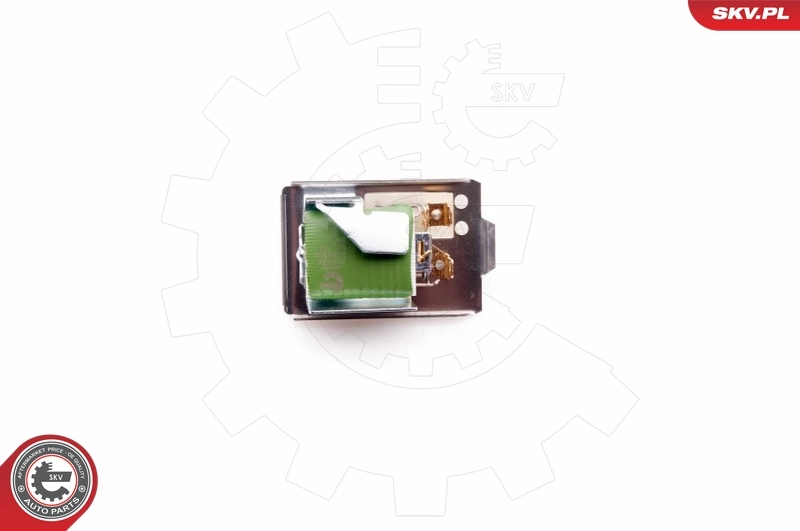 Resistor, interior blower